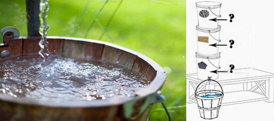 building the three bucket bio water filter ask a prepper