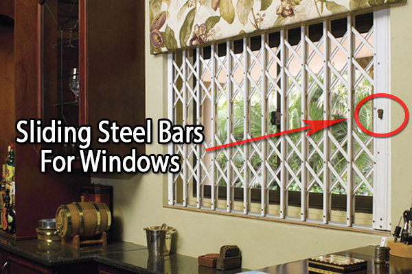 Sliding Steel Bars for windows