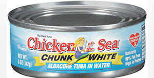 tuna canned prepper stock