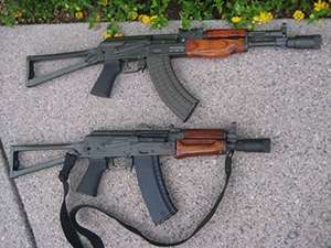 7.62 x 39 (AKs) rifles