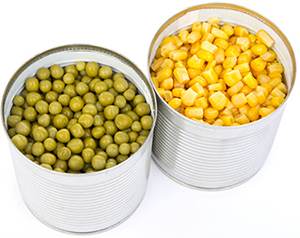 Canned foods are loaded with preservatives