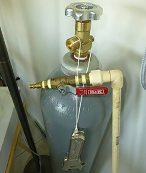 O2 tank Nitrogen Storage