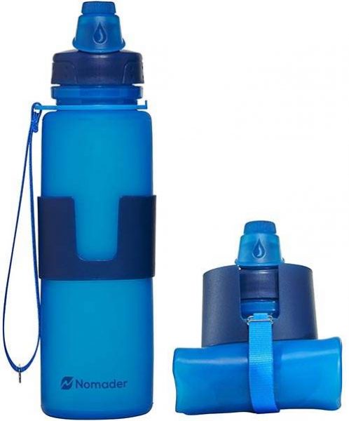 Collapsible-Silicone-Water-Bottle