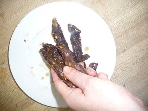 spiced-meat biltong