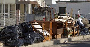 furniture on the street