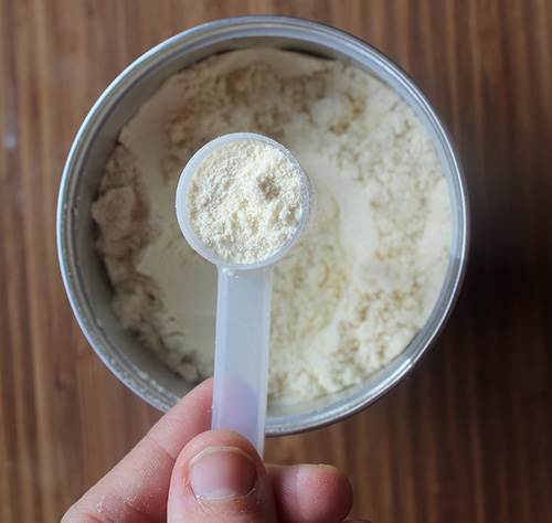 Protein Powder Scooped