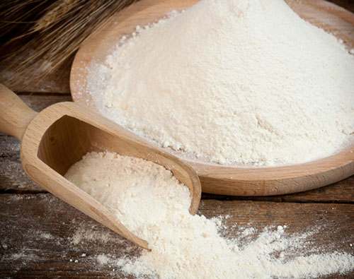 white flour