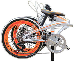folded bike