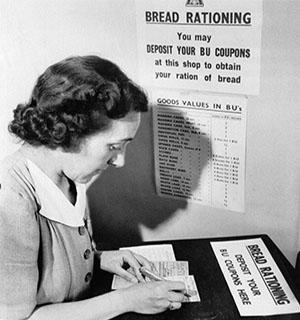 Bread-rationing-introduced-1946- The Survival Foods That Kept The British Alive During The Nazi Blockade