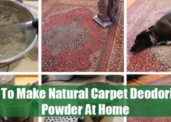 How to make carpet deodorizing at home
