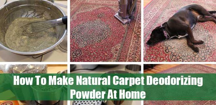 How to make carpet deodorizing at home