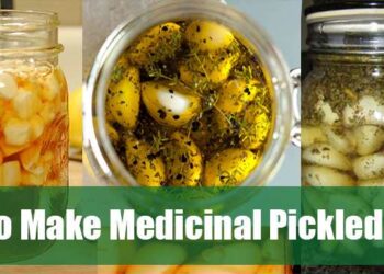 How to make medicinal pickled garlic