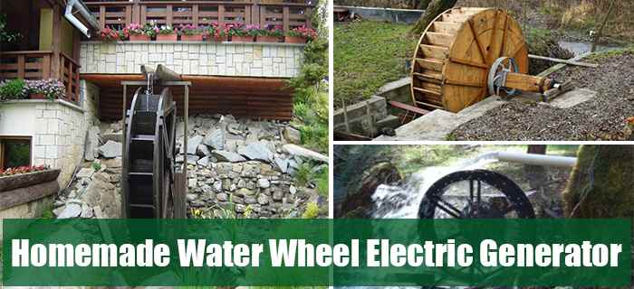 overshot water wheel generator free sample