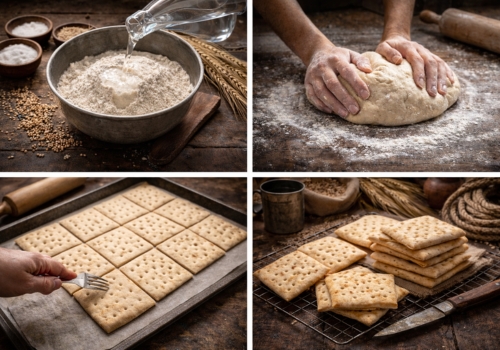 How to make hardtack step by step recipe