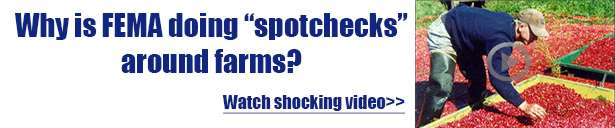 why is FEMA doing spotchecks around farms