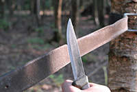 Knife Sharppening leather