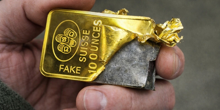 fake or real gold buillon