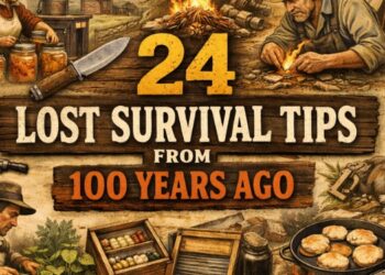 24 survival tips from 100 years ago