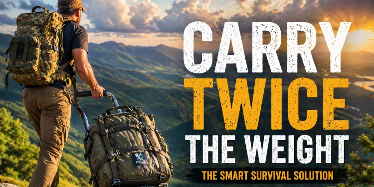 carry twice the weight bug out bag