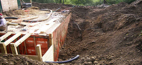 Underground storage container 