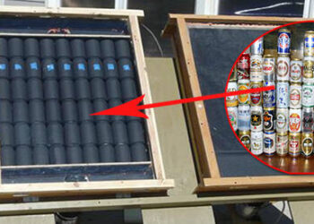 How To Build a Solar Heater Using Aluminum Cans