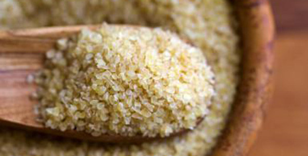 Bulgur grains