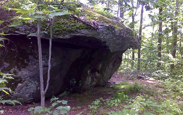 Rock outcroppings