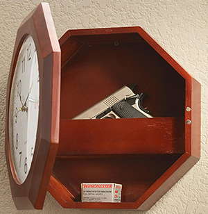 Gun Safe Clock