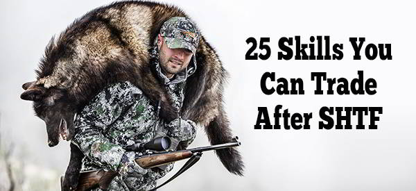 25 skills you can trade after shtf