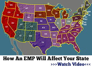 How an EMP will affect your state!