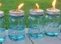 How To Make Survival Lamps With Used Cooking Oil and Mason Jars