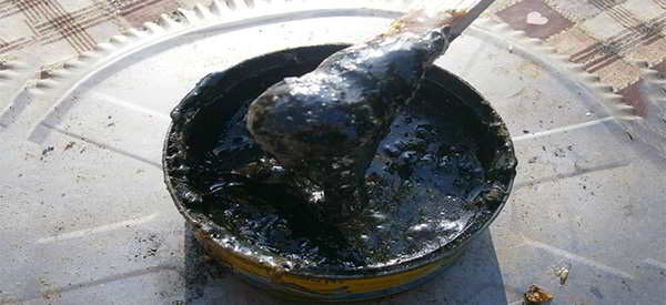 How to make glue out of pine resin