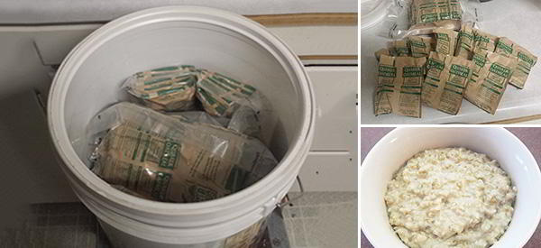Cracking Open a Ten-Year-Old Bucket of Food Oatmeal