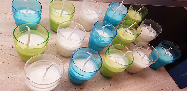 soy wax candles how to do at home