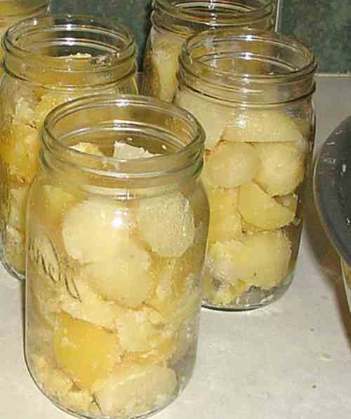 canning potatoes for long term preservation