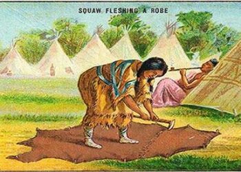 Native American Life Scenes from 100 Years Ago