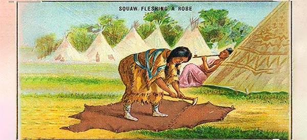 Native American Life Scenes from 100 Years Ago