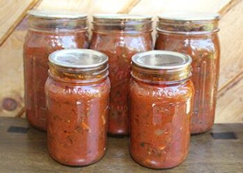 Canning Pasta Sauce for Long Term Preservation