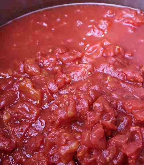 Tomatoes Peeled, Seeded and Chopped