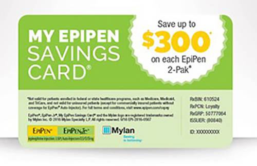 epipens card