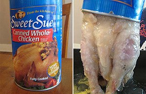 canned chicken