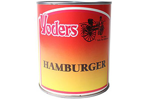 canned hamburger