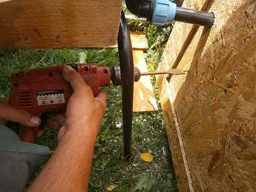 mini greenhouse frame finishing touches