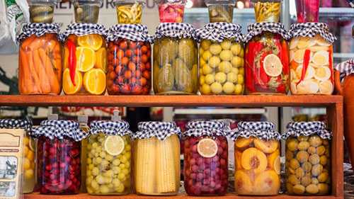 Home-Canned Fruits; Vegetables & Meats