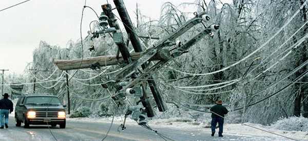 Real-Life Winter Power Outage