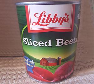 sliced beets