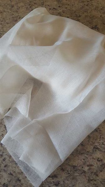 keep bugs away cheesecloth