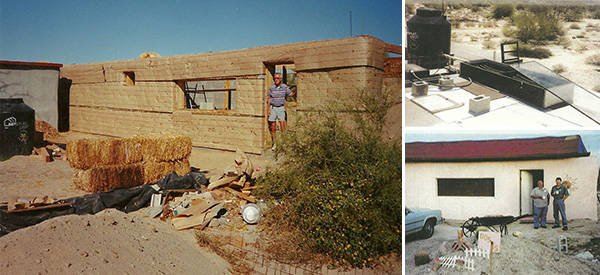 Strawbale Bug Out House How One Of Our Readers Did It