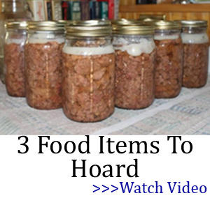 3 food items canned hoard