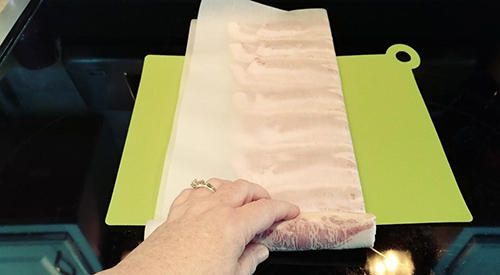 Strange and effective way to store bacon for 15+ years